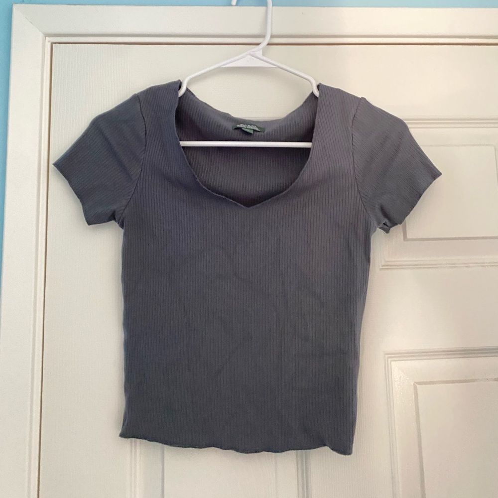 Wild Fable Ribbed Short Sleeved Top
